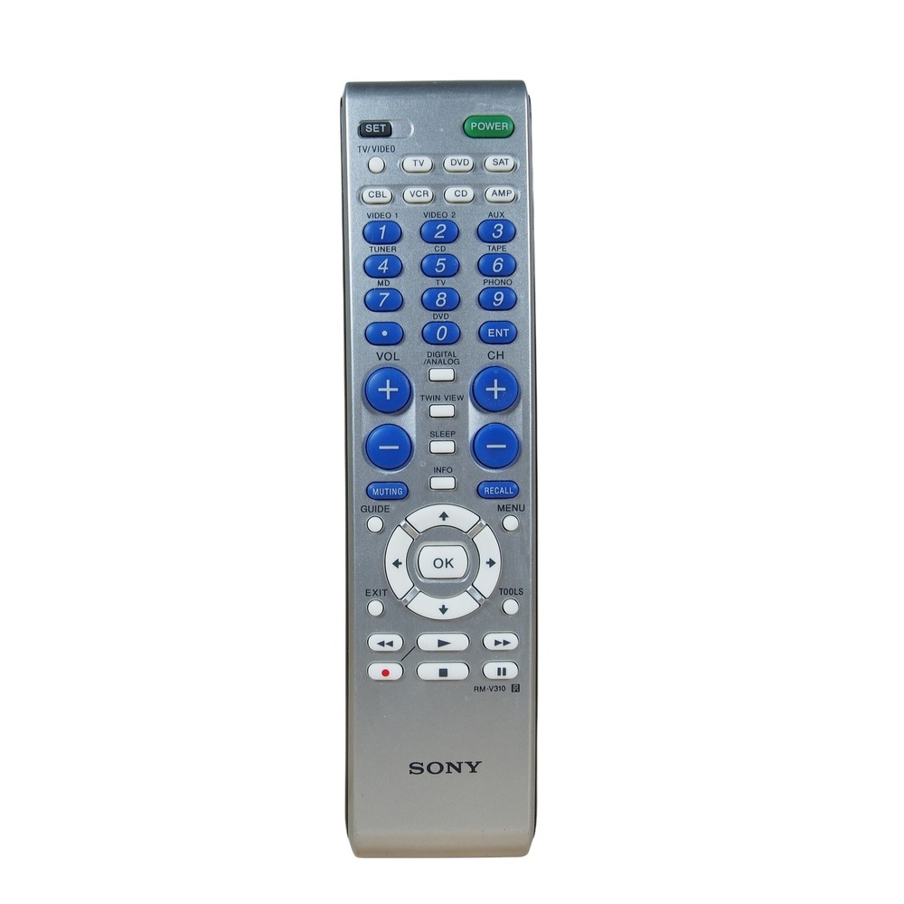 Sony RM-V310 Universal Remote‎ Control for TV DVD VCR Audio Player Tested